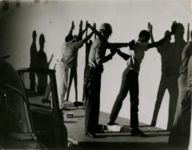 Watts Riots Los Angeles, Police Frisk Subjects, 1965 - UCR ARTS