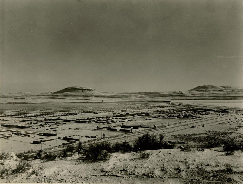 Overview of Tule Lake Camp, c. 1943