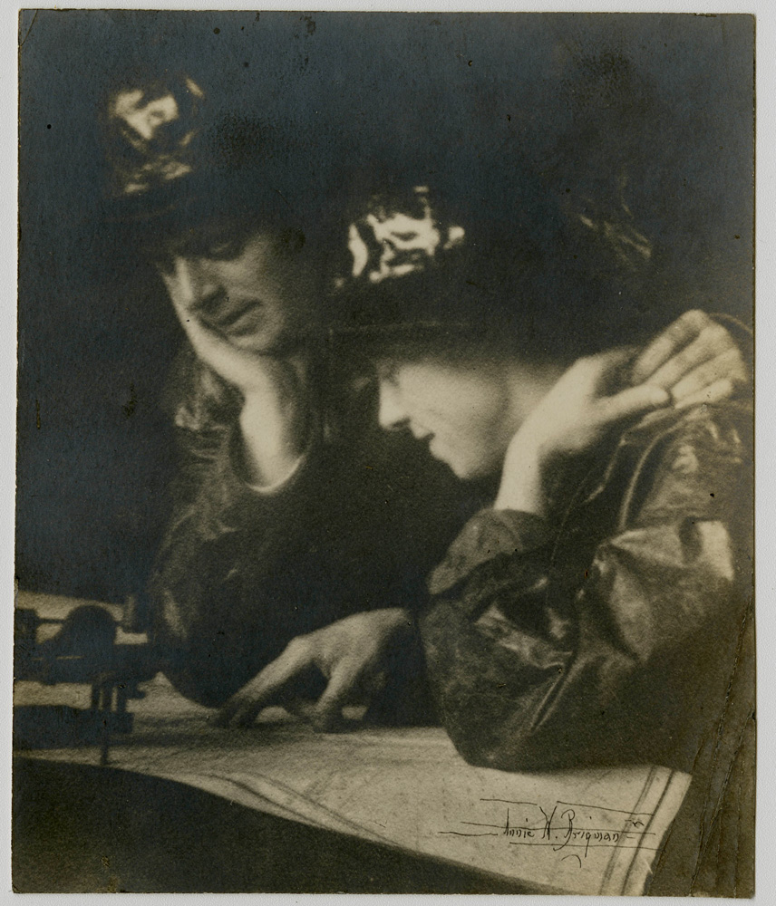 Annie Brigman, Untitled (Jack and Charmian London), c. 1910